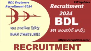 BDL Engineers Recruitment 2024 Walk In Interviews For 361 Posts