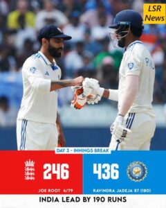 India vs England : Ravindra Jadeja Missed century-24