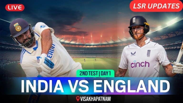 IND vs ENG 2nd Test Match Live Updates from Vizag-2024 | వైజాగ్ వేదికగా భారత్ - ఇంగ్లాండ్ మధ్య రెండో టెస్టు మ్యాచ్.. లైవ్ అప్డేట్స్